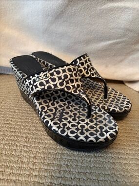 Coach Wedge Sandals